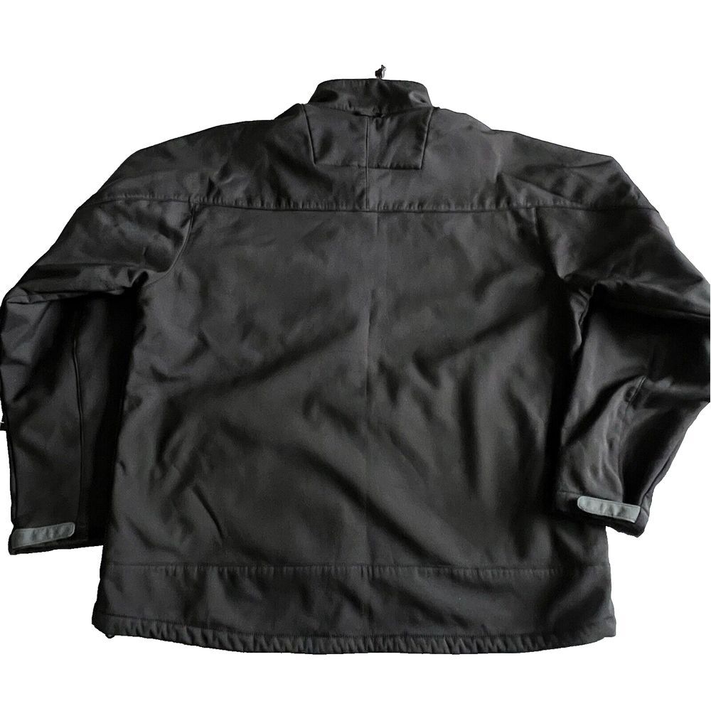 FIELD GEAR Mens Size‎ Large Full Zip Black Jacket with Zip Chest Pocket - Picture 4 of 8
